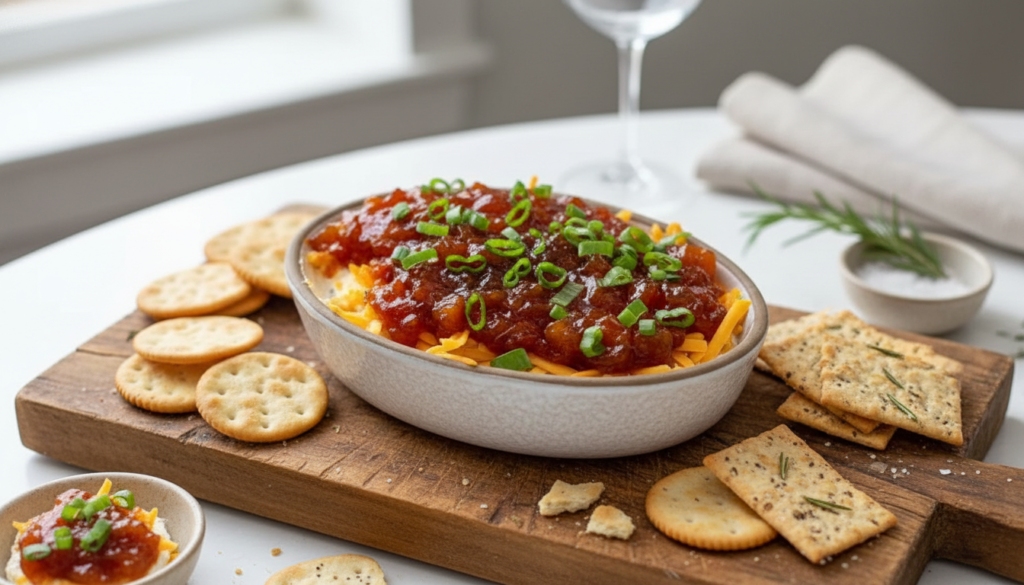 My Grandma's 5-Minute Cream Cheese Dip Has a Secret Ingredient Straight From the '70s