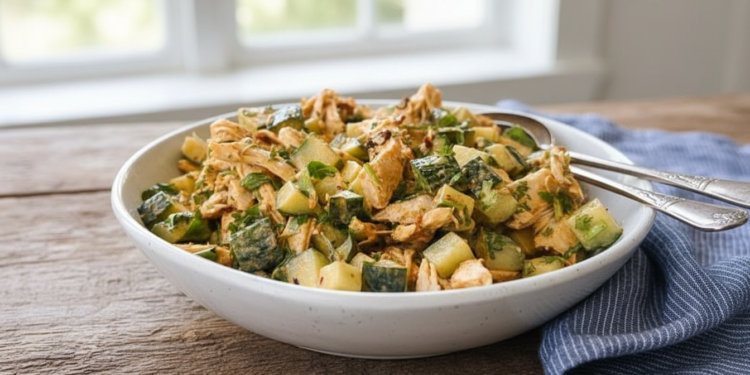 The 4-Ingredient Chili Crisp Chicken Salad You'll Want to Make on Repeat