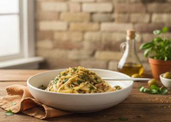 Lemony Sardine Pasta