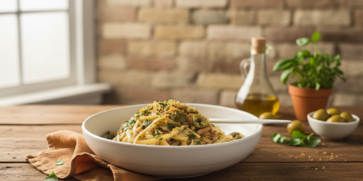 Lemony Sardine Pasta