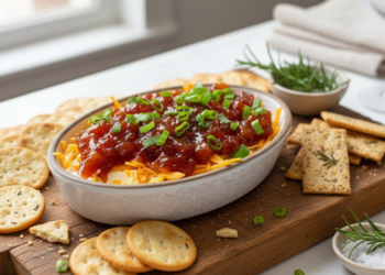 My Grandma's 5-Minute Cream Cheese Dip Has a Secret Ingredient Straight From the '70s